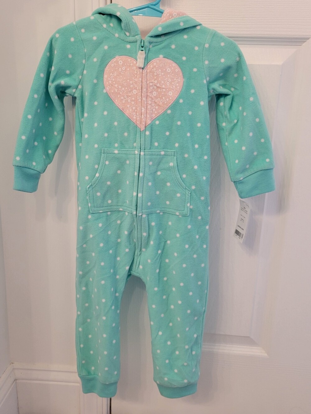 NWT Carter's Zip Up Footless Sleeper